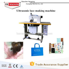 2015 New sewing machine bags shoe lace making machine ultrasonic sewing machine